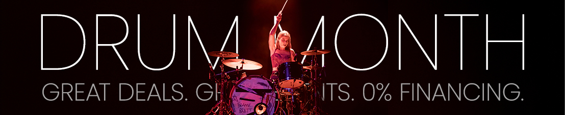 May is Drum Month at Long & McQuade!